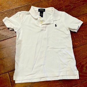 White Collar Polo Shirt